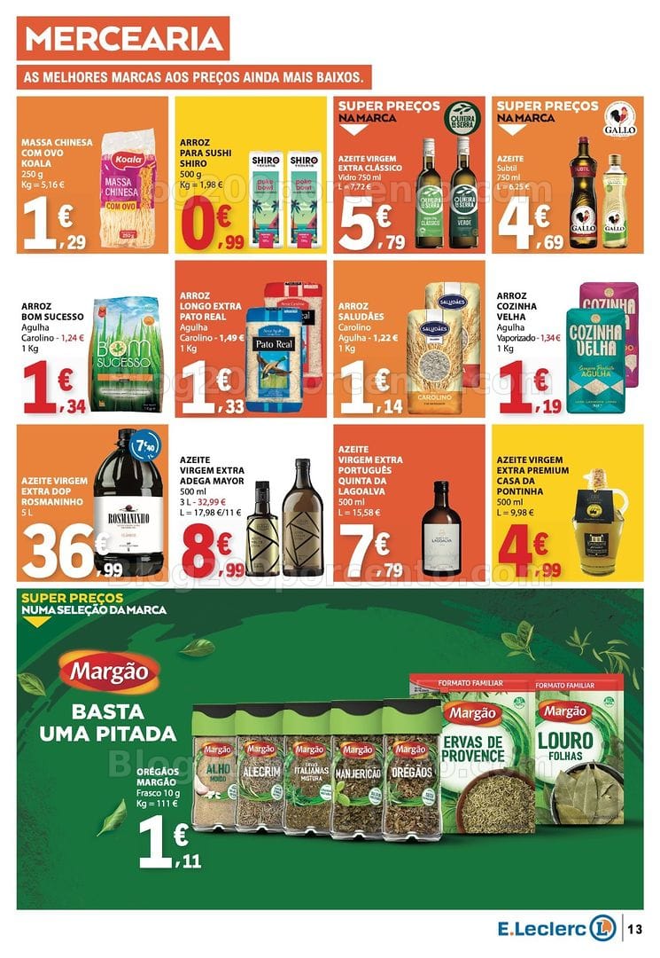 Antevisão Folheto E-LECLERC Promoções de 24 a 30 setembro